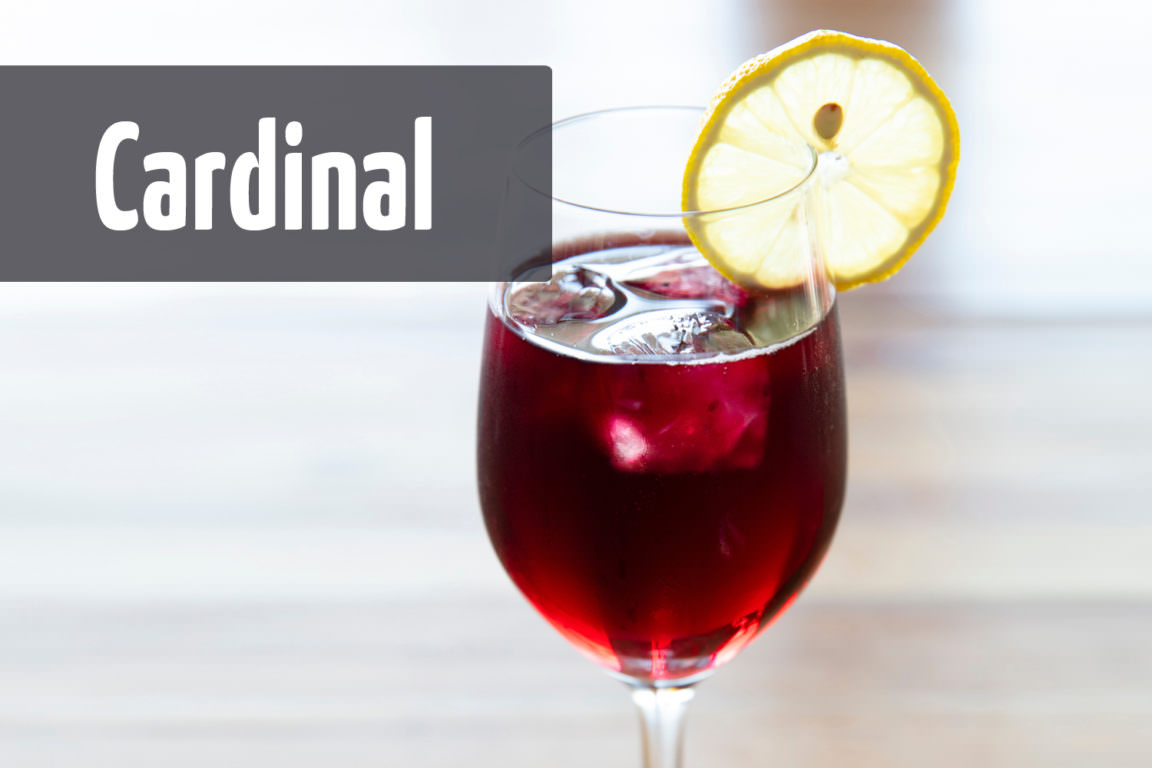 Cardinal - Rotwein-Cocktail - Vino Culinario
