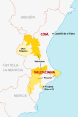 Weinbaugebiet Valencia, Spanien - Vino Culinario