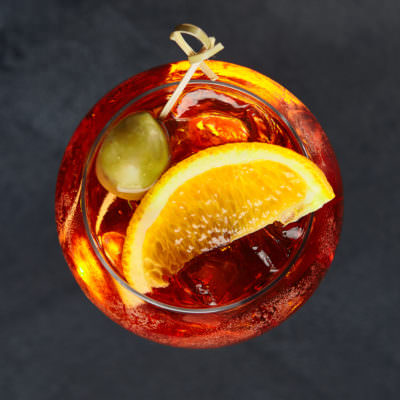 Veneziano Aperol Cocktail mit Weißwein - Vino Culinario