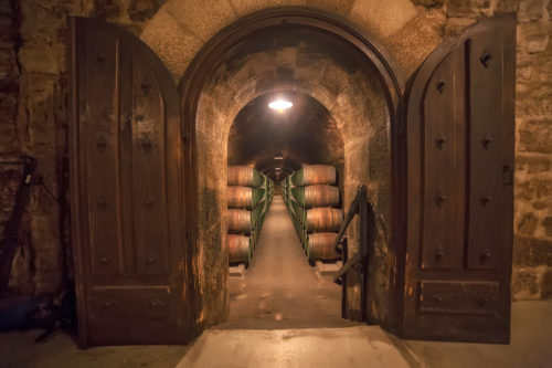 Weinkeller und Weinfässer in La RIoja, Spanien - Vino Culinario
