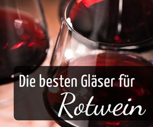 Die besten Gläser für Rotwein, Banner - Vino Culinario