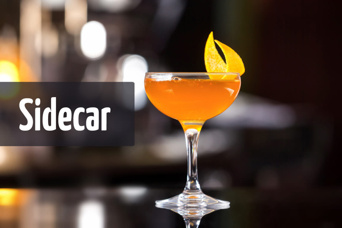 Sidecar Cognac Cocktail - Vino Culinario