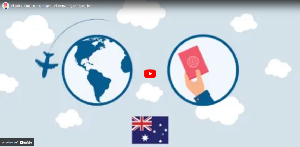 Infovideo Visumantrag Australien