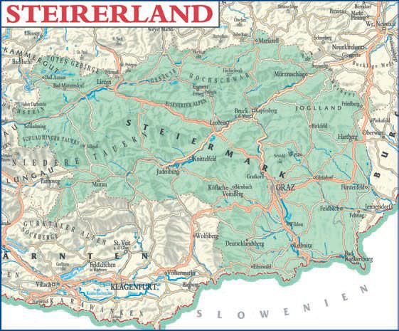 Steirerland Weinanbaugebiet Weinregion In Osterreich