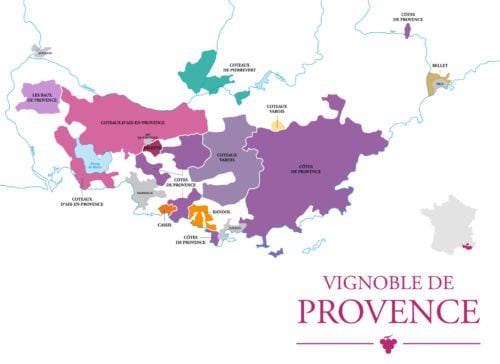 Das französische Weinbaugebiet Provence - Vino Culinario