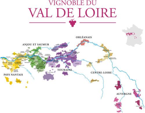 Das französische Weinbaugebiet Val de Loire / Centre - Vino Culinario